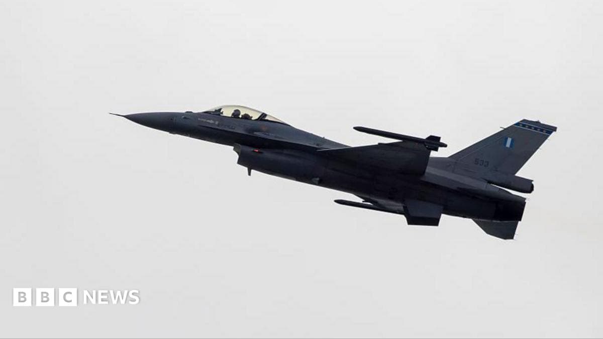 Yunonistondagi F-16 samolyoti Zakinthos aeroportida favqulodda qulashdi