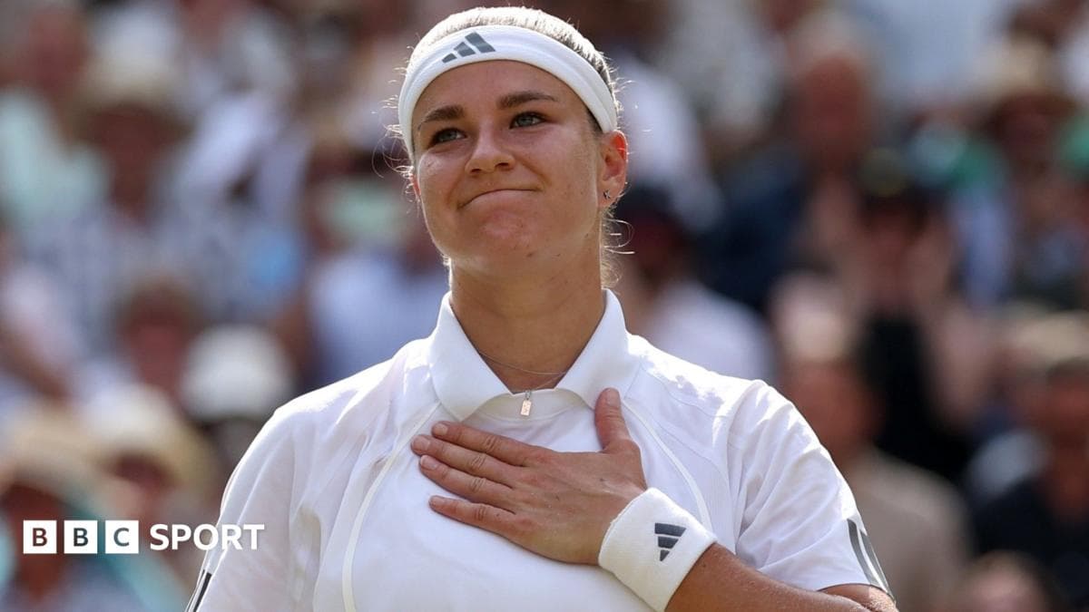 Muchova Gauff'ni mag'lub etib, Wimbledon finaliga yo'l oldi
