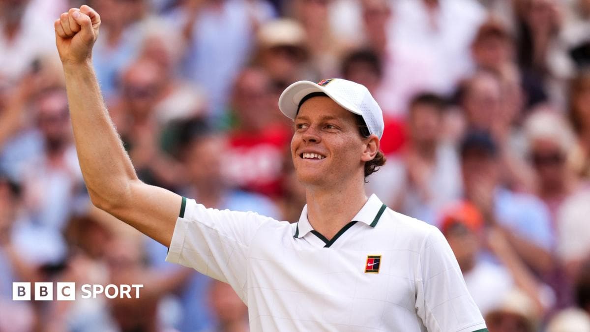 Jannik Sinner Djokovic'ni Wimbledon finalidan mahrum etdi