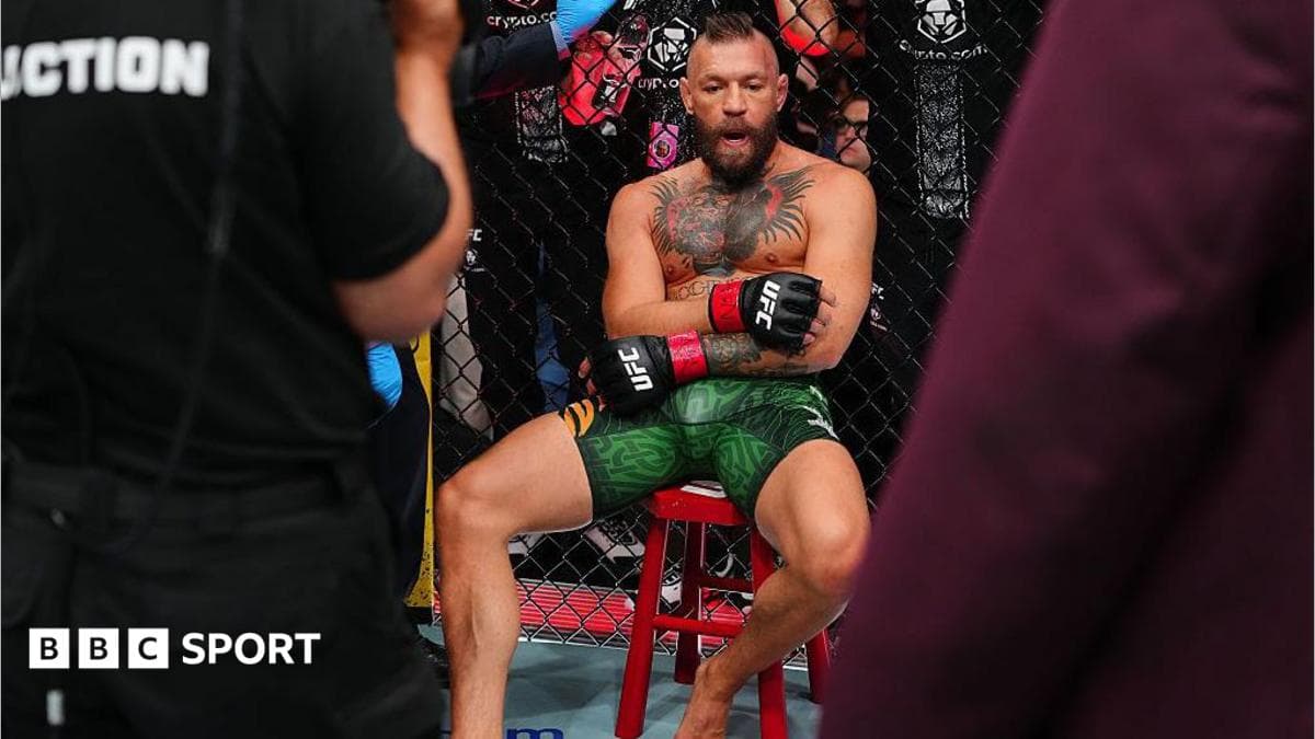 McGregor UFC'ga qaytishida jarohat oldi