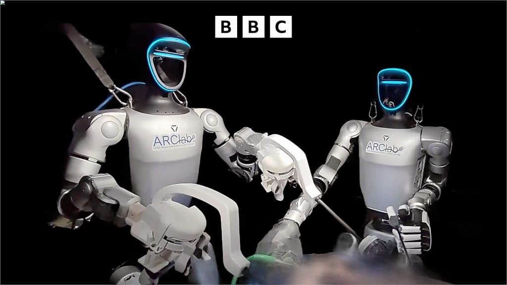 Jarrohlar Robotlarni Masofadan Boshqaradi