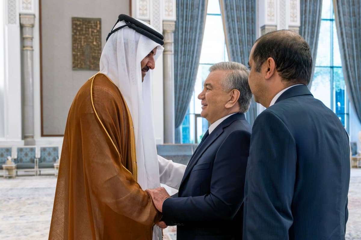 Mirziyoyev Qatarga tashrif buyurdi