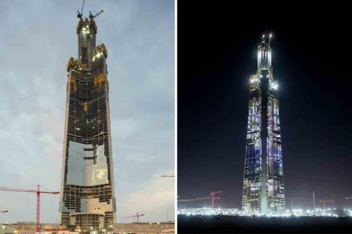 Jeddah Tower: 1000 metrli osmono‘par binoning qurilishi davom etmoqda